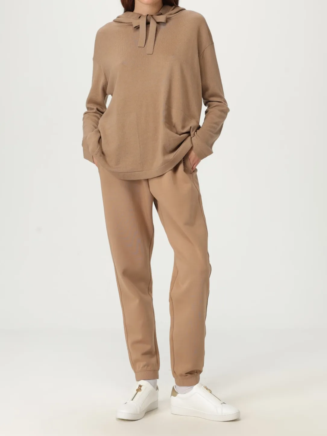 Pantalone 'S Max Mara in jersey di misto cotone