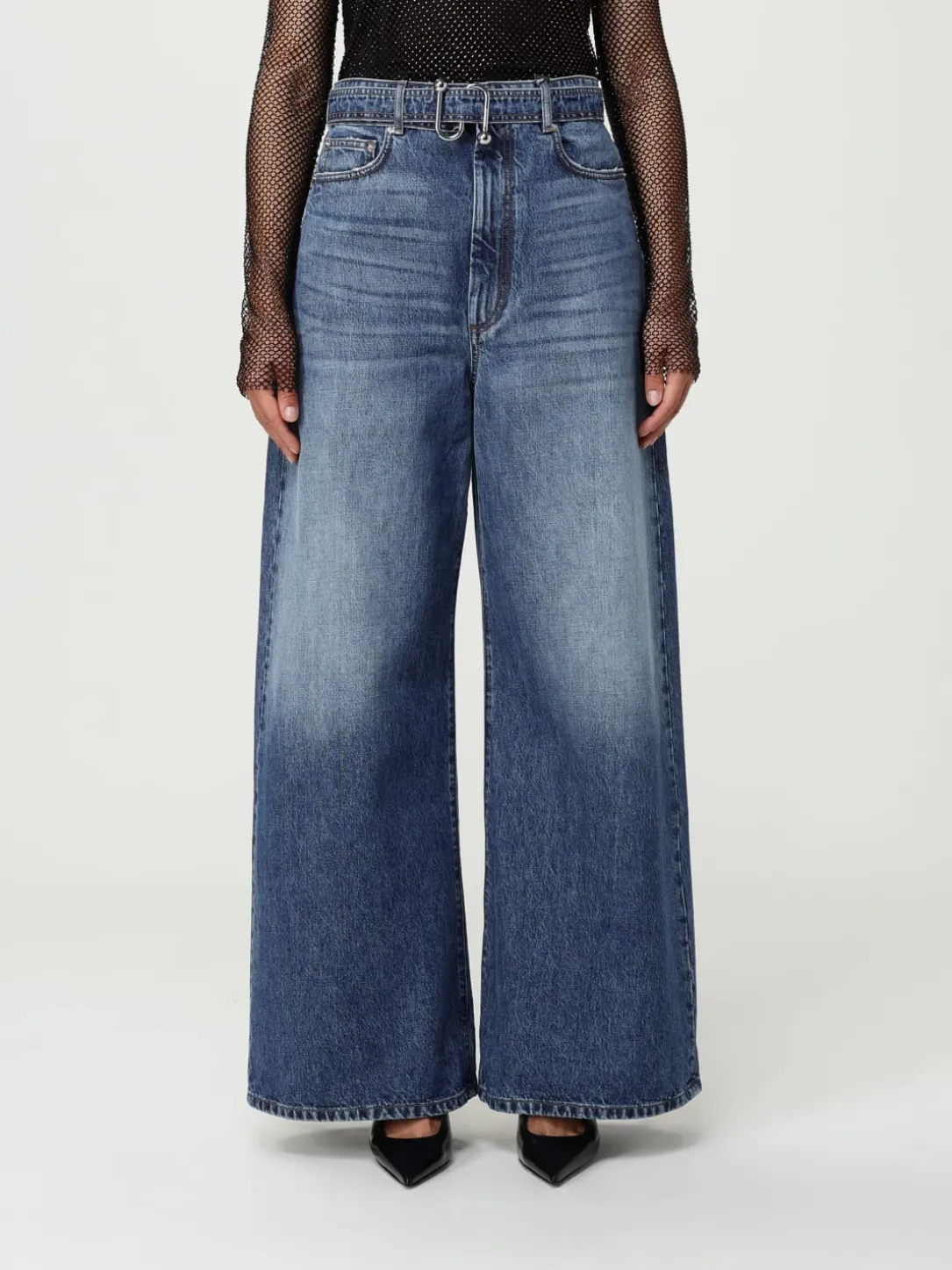 Pantalone Sportmax in denim di cotone