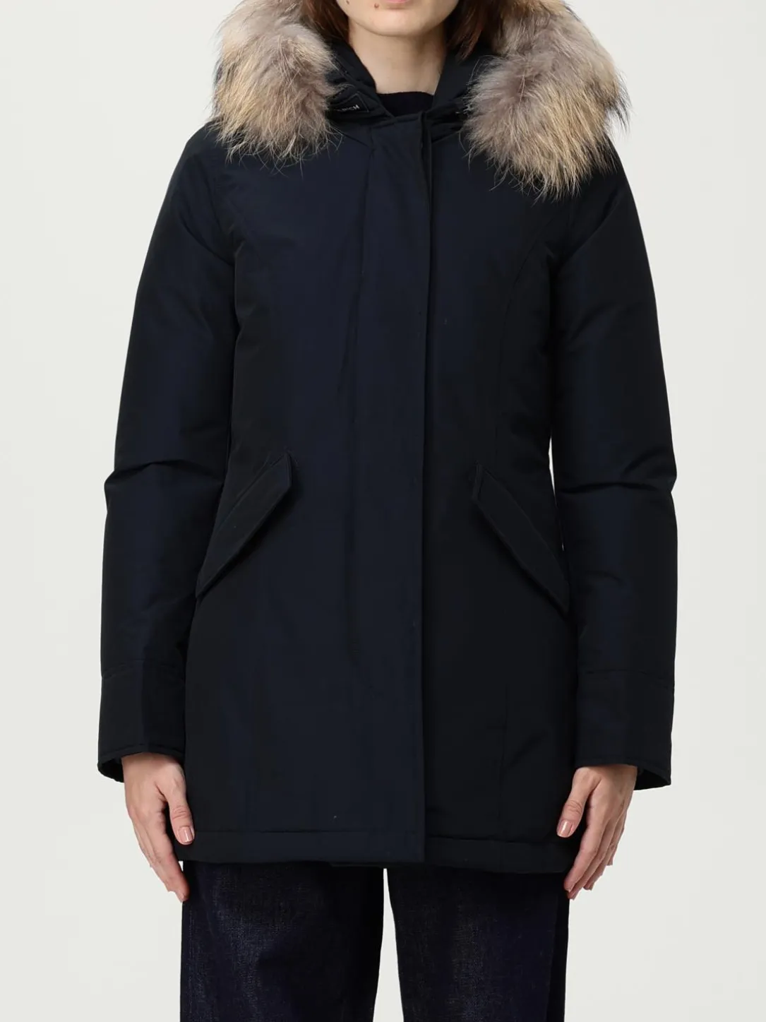 Parka Woolrich in misto cotone