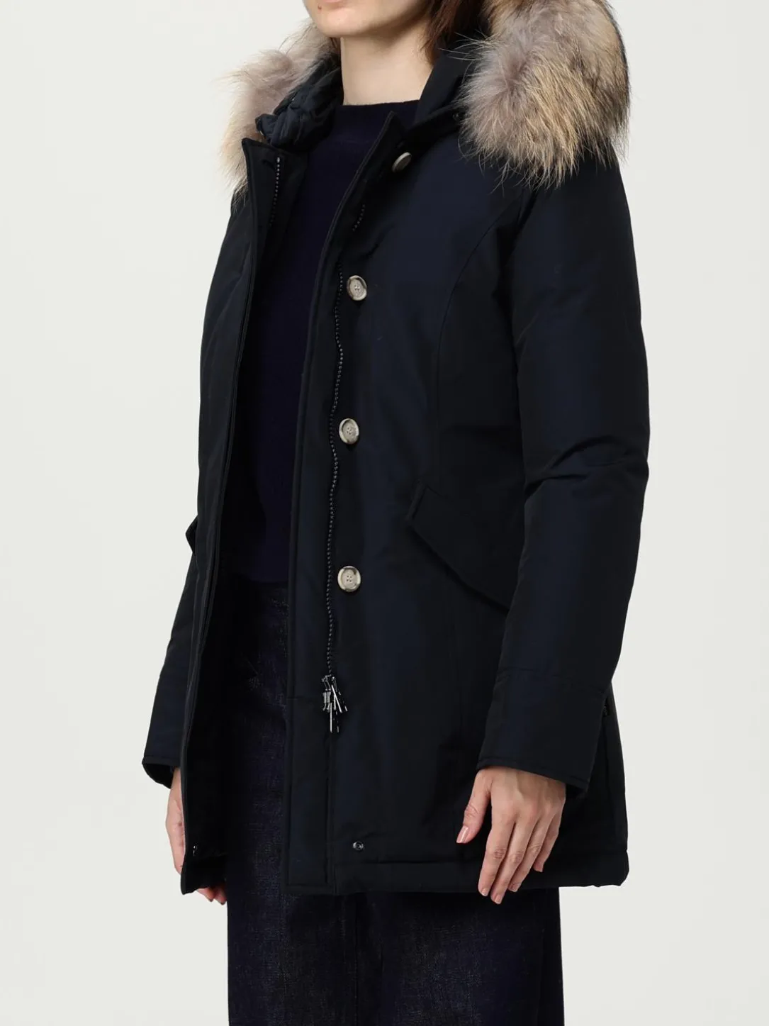 Parka Woolrich in misto cotone