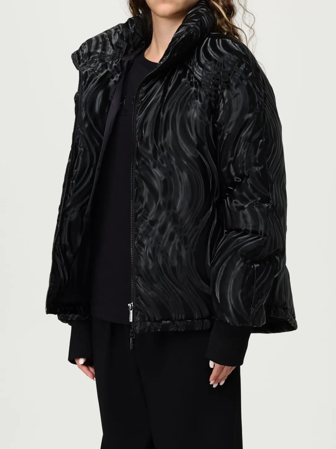 Piumino Armani Exchnage in nylon trapuntato