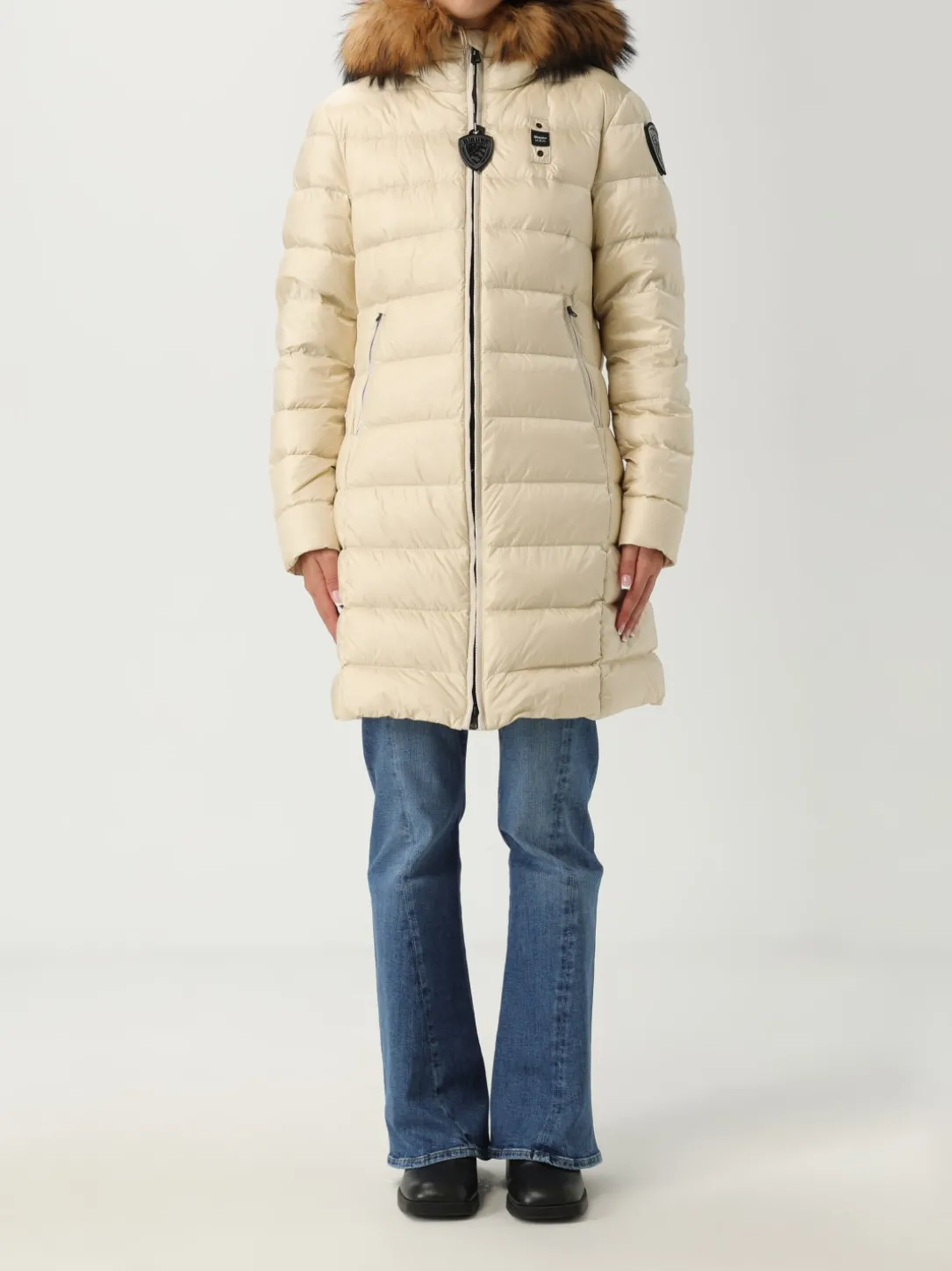 Piumino Blauer in nylon trapuntato e imbottito