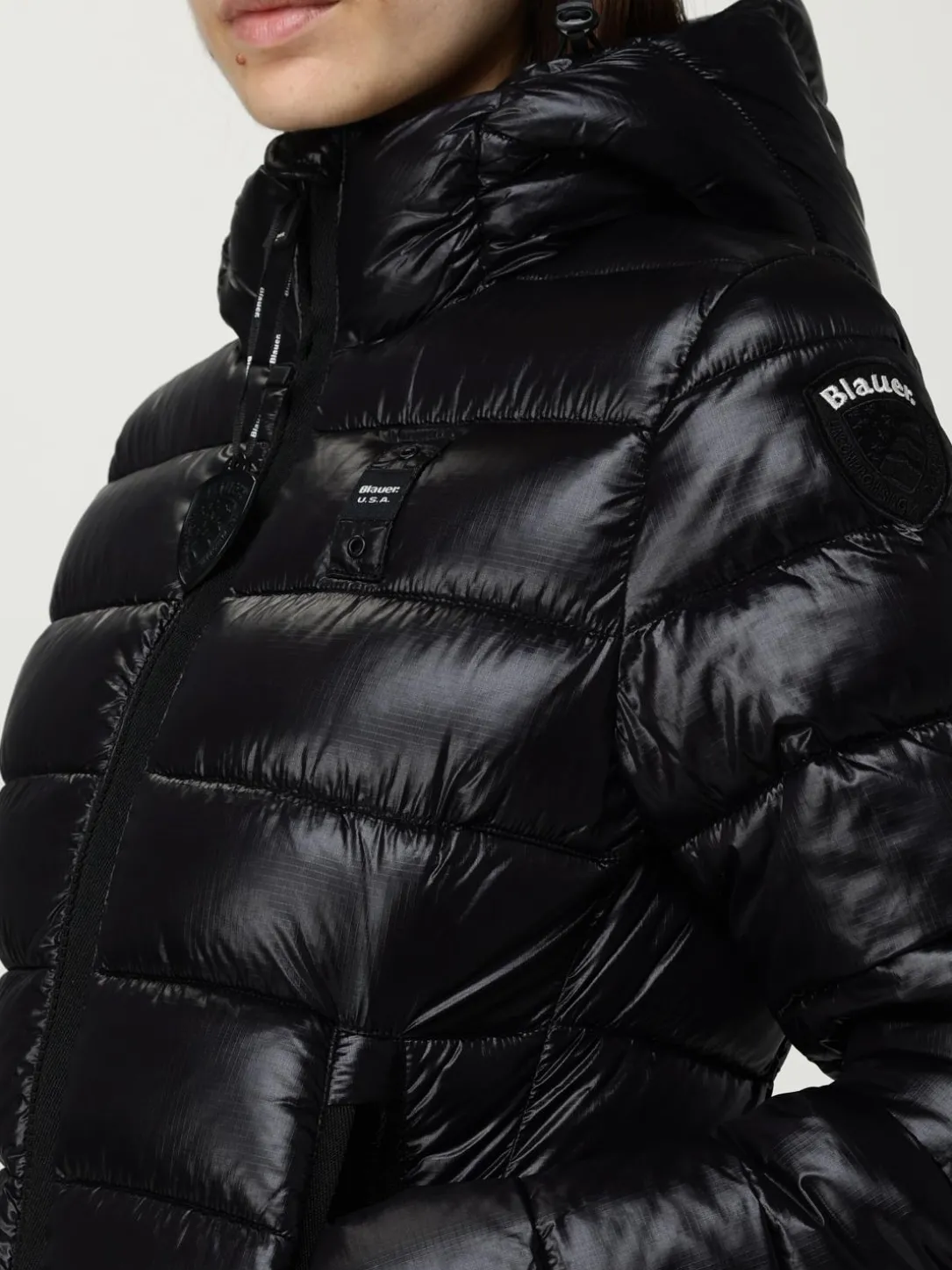 Piumino Blauer in nylon trapuntato