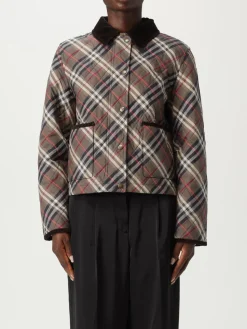 Piumino Burberry in cotone con motivo Vintage Check