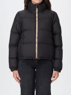 Piumino con cappuccio Burberry in nylon