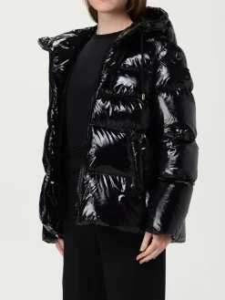 Piumino con cappuccio Pinko in nylon trapuntato