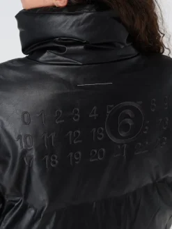 Piumino MM6 Maison Margiela in pelle sintetica