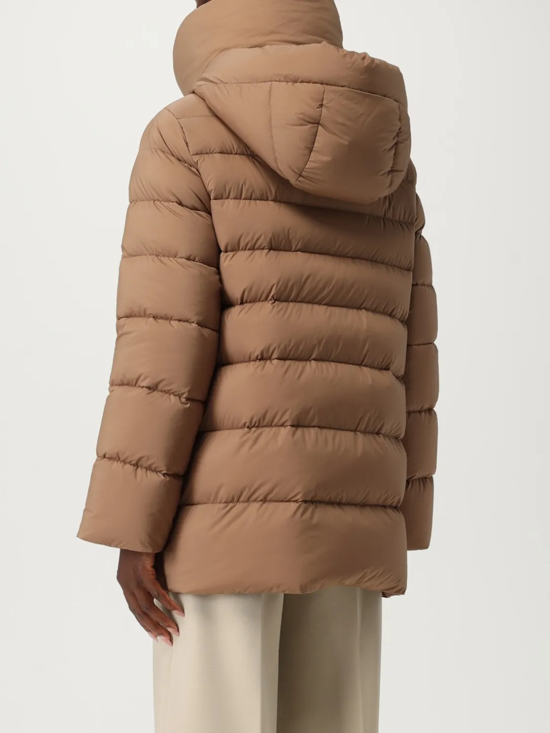 Piumino Moorer in nylon trapuntato