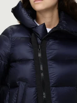 Piumino Sacai in nylon trapuntato