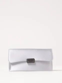 Pochette Baguette in satin Emporio Armani