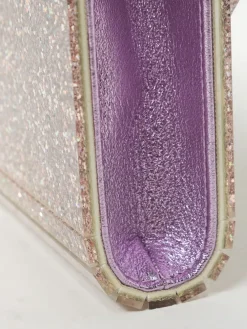 Pochette Candy Jimmy Choo in glitter