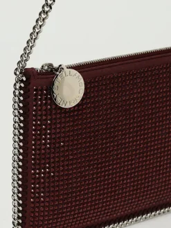 Pochette Falabella Stella McCartney in camoscio sintetico con strass