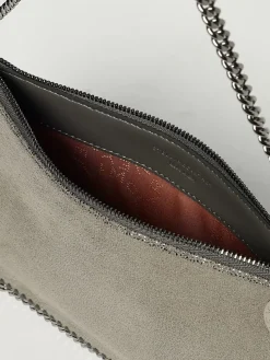 Pochette Falabella Stella McCartney in camoscio sintetico cracklè