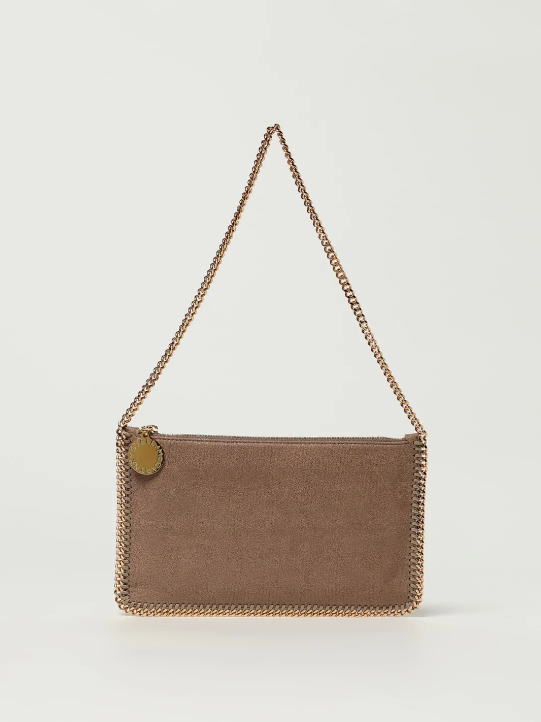 Pochette Falabella Stella McCartney in camoscio sintetico cracklè