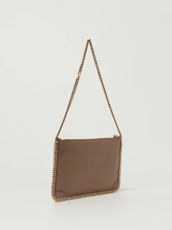 Pochette Falabella Stella McCartney in camoscio sintetico cracklè