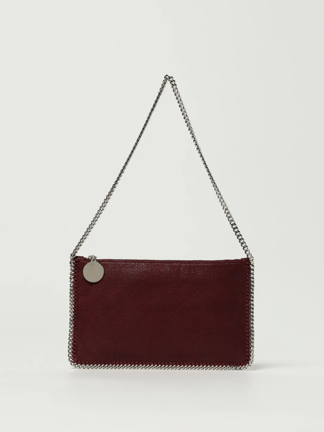 Pochette Falabella Stella McCartney in camoscio sintetico cracklè