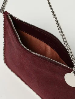 Pochette Falabella Stella McCartney in camoscio sintetico cracklè