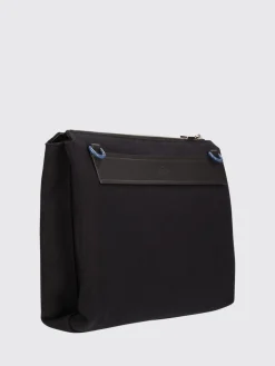 Pochette in cotone e lino VLogo Valentino Garavani