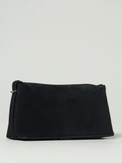 Pochette in pelle scamosciata con cintura Toteme