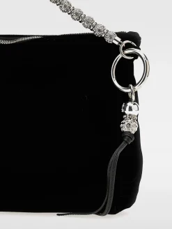 Pochette in velluto Calli Jimmy Choo