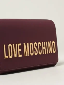 Pochette Love Moschino in pelle sintetica