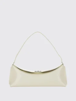 Pochette Ovalo Jacquemus in pelle spazzolata