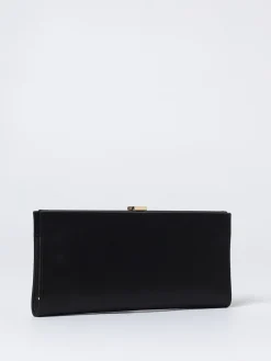 Pochette Pilgrim Roger Vivier in raso con fibbia gioiello