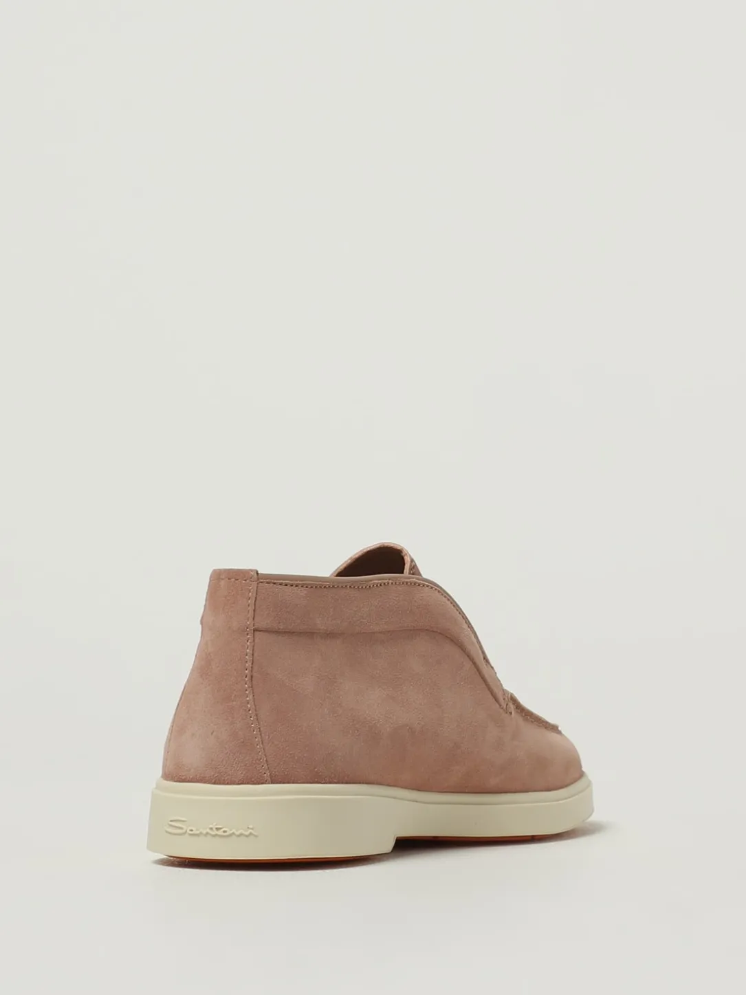 Polacchino Desert Santoni in camoscio