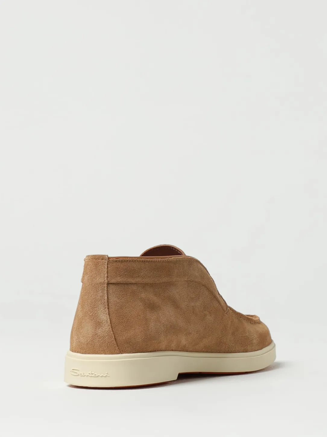 Polacchino Desert Santoni in camoscio