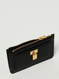 Portacarte con lucchetto in pelle di pecora Tom Ford