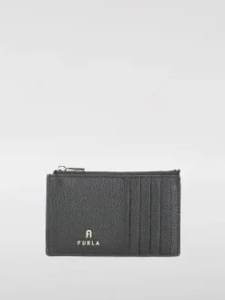 Portacarte di credito Camelia Furla in pelle a grana