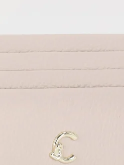 Portacarte di credito Coccinelle in pelle a grana