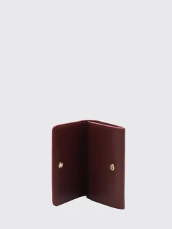 Portacarte di credito Gucci in pelle goffrata