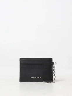 Portacarte di credito McQueen in pelle