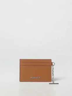 Portacarte di credito McQueen in pelle