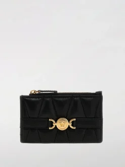 Portacarte di credito Medusa '95 Versace in nappa trapuntata