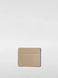 Portacarte di credito Michael Kors in pelle martellata