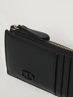 Portacarte di credito Twinset in pelle sintetica laminata