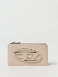 Portacarte 1dr Oval D Diesel in pelle