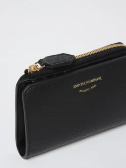 Portafoglio Emporio Armani in pelle sintetica a grana