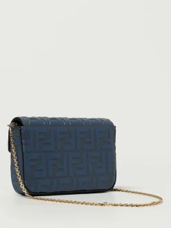 Portafoglio FF Diamonds Fendi in pelle goffrata