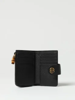Portafoglio GG Gucci in pelle a grana