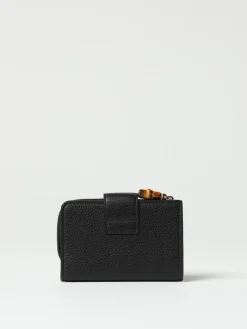 Portafoglio GG Gucci in pelle a grana