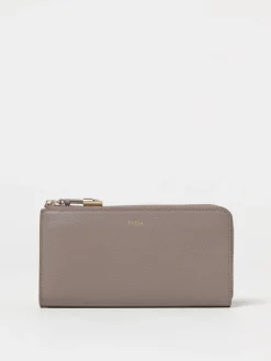 Portafoglio Goccia Furla in pelle a grana