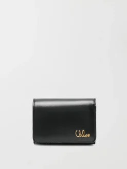 Portafoglio Iconic Chloè in pelle