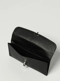 Portafoglio in pelle a grana Toteme