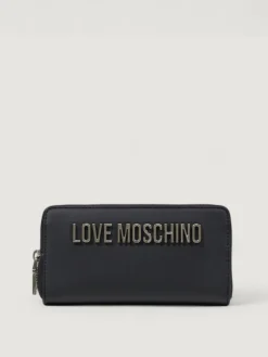 Portafoglio Love Moschino in pelle sintetica