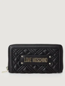 Portafoglio Love Moschino in pelle sintetica