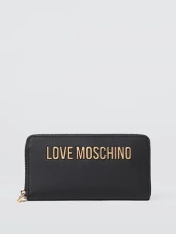 Portafoglio Love Moschino in pelle sintetica