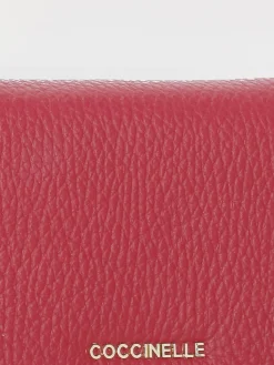 Portafoglio Metallic Soft Coccinelle in pelle a grana